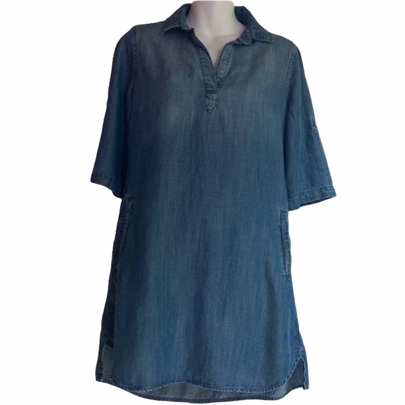 Anthropologie Dresses & Skirts - Cloth & stone denim dress size XS